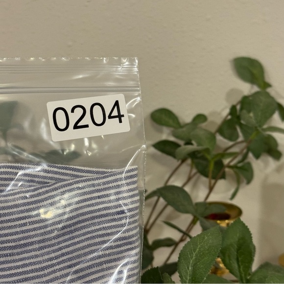 Faherty Medium Striped Isha Linen Mini Dress Relaxed Lagenlook Beach Resortwear - Picture 9 of 9